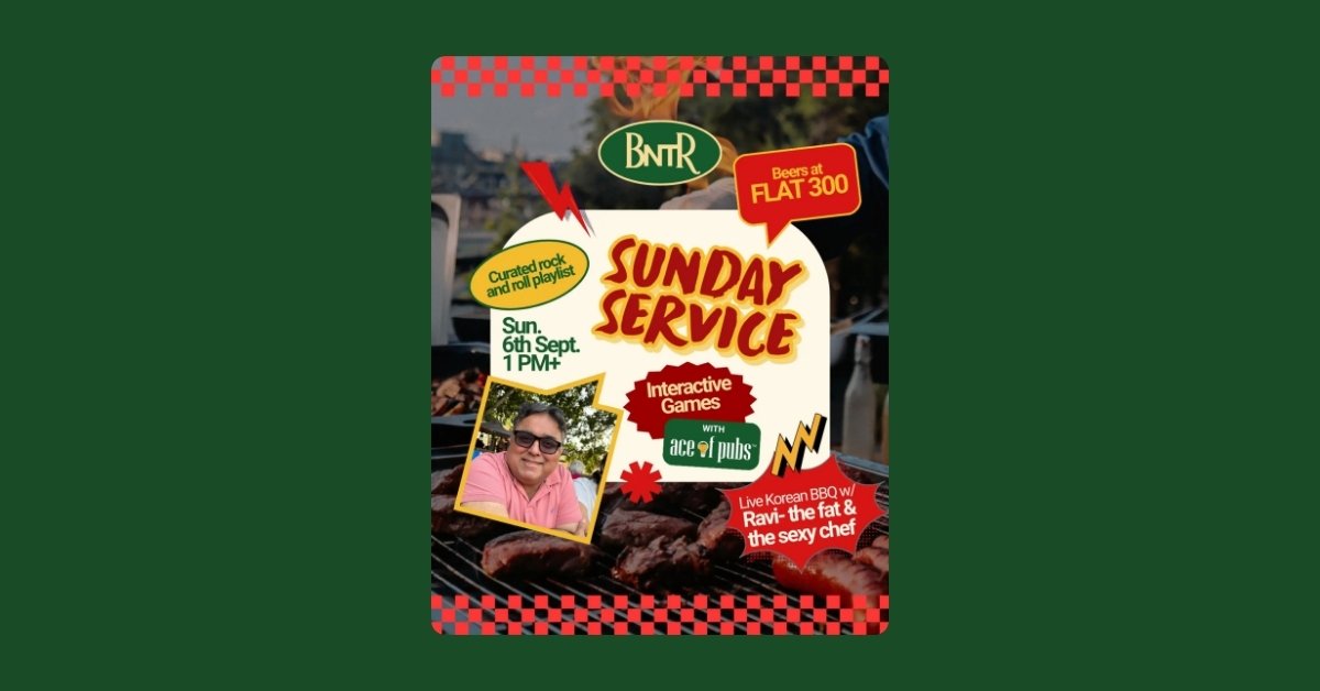 Sunday Brunch & Drinking Games @ BNTR (Pune)