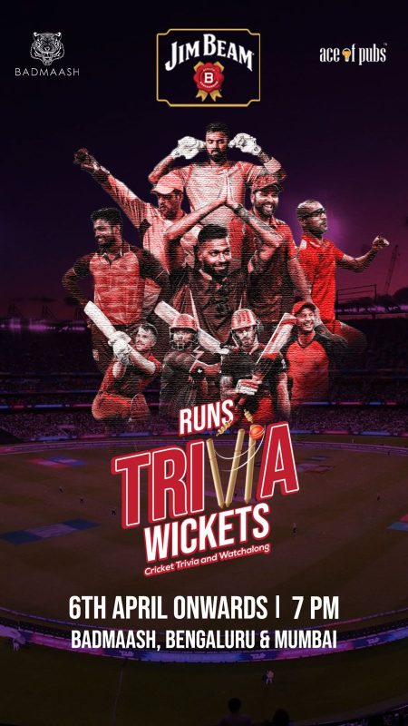 Runs Trivia Wickets: Badmaash, Bengalurur & Mumbai | Cricket Pub Quiz Event